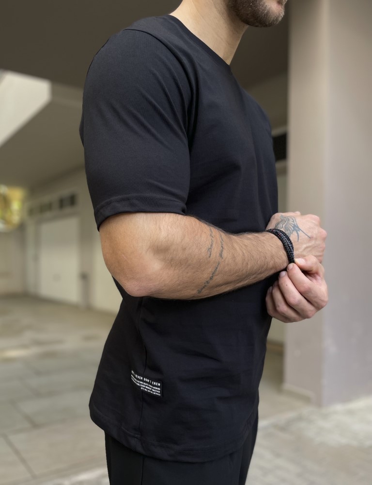 NDC ανδρική μαύρη κοντομάνικη μπλούζα 252905 φωτογραφία